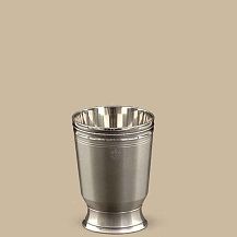 Copo Pequeno com Base 150 ml em Estanho - Fosco - CSAEstanho