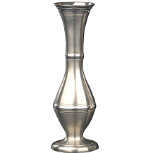 Vaso Solitário Anna Grande e Estanho - Fosco - CSAEstanho