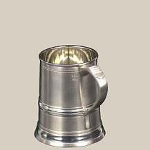 Caneca Tradicional Inglesa de Estanho 490 ml - Fosca - CSAEstanho