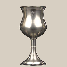 Cálice de Estanho Vitoriana para vinho Tinto 200 ml - Fosco - CSAEstanho