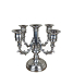 Candelabro Trabalhado de Estanho para 5 Velas