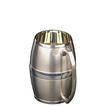 Caneco Barril de Estanho 325 ml - Fosca - CSAEstanho