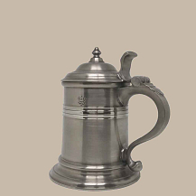 Caneca de Etanho com Tampa 510 ml - Fosco - CSAEstanho