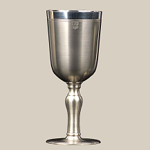 Taça de Estanho Tradicional para Vinhos 210 ml - Fosco - CSAEstanho