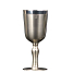 Taça Tradicional de Estanho para Vinho Tinto 175ml