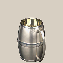 Caneco Barril de Estanho 325 ml - Fosca - CSAEstanho