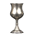 Taça Vitoriana de Estanho para Vinho Tinto – 200ml
