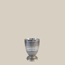 Cálice de Estanho Deise para Licor 50 ml - Fosco - CSAEstanho