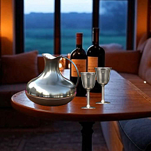 Decanter em Estanho