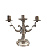 Candelabro de Estanho para 3 Velas – Artesanal
